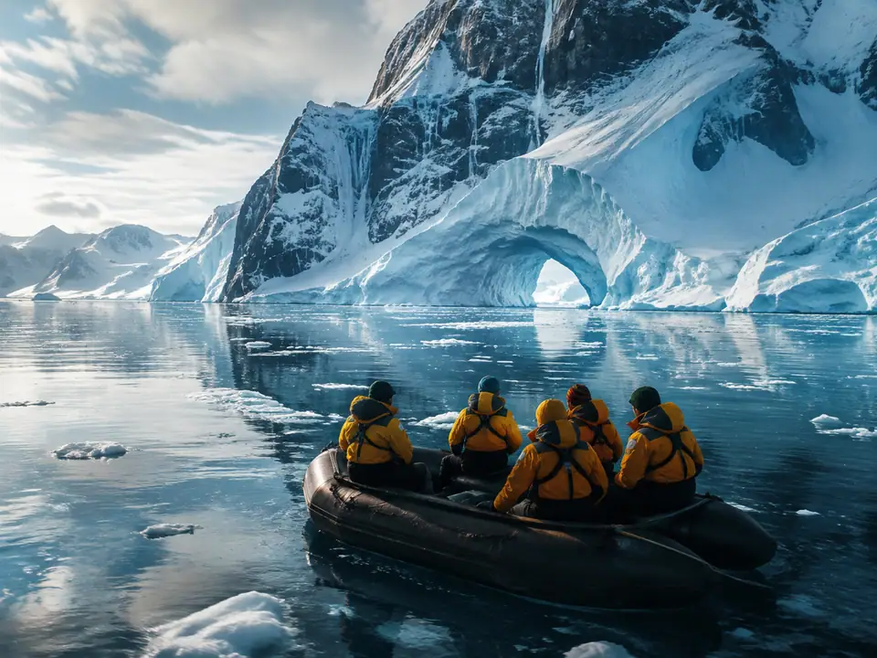 AI-generated fantasy visualization of Antarctic Science Season, a original fantasy selection