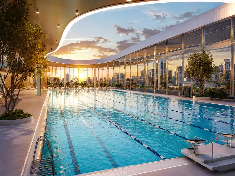 AI-generated fantasy visualization of Free Public Swim Halls, a original fantasy selection