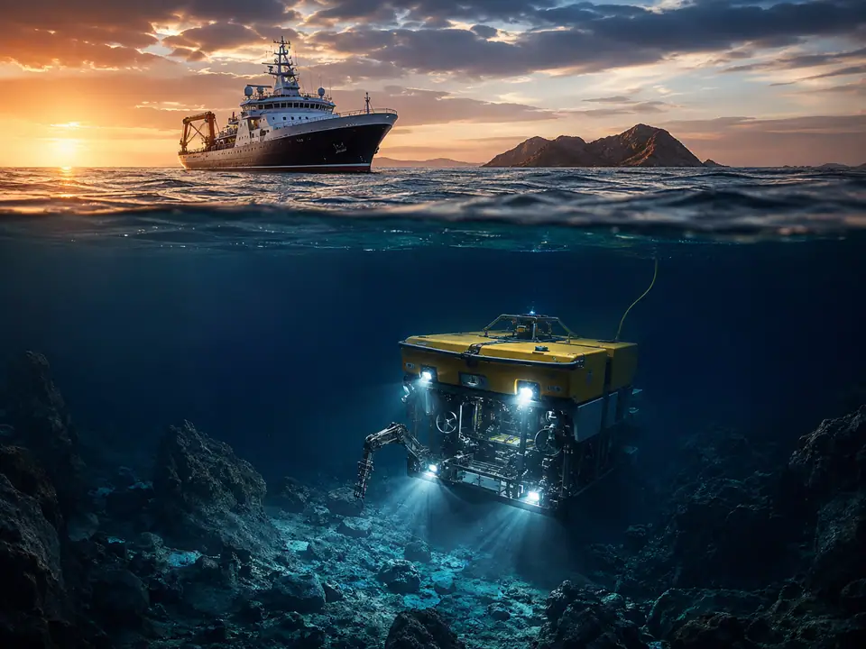 AI-generated fantasy visualization of Ocean Discovery Prize, a original fantasy selection